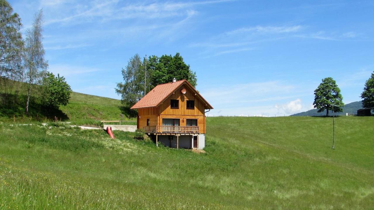 Вилла Ferienhaus Laerchenhuette Obergosel Экстерьер фото